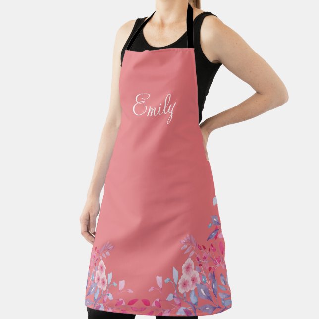 Personalisiert rosa Schürze (InSitu)
