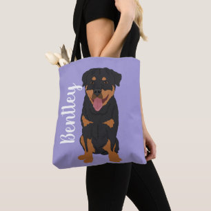 Personalisiert Rottweiler Tasche