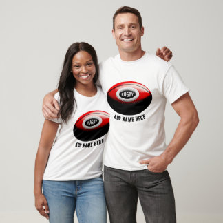 Personalisiert Rugby T - Shirt