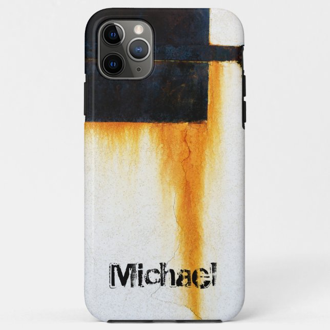 Personalisiert - Rusted Bar Wall Case-Mate iPhone Hülle (Rückseite)