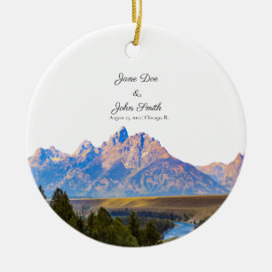 Personalisiert Rustikale Keramik Ornament