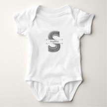 Personalisiert S Initial Silver Monogram Ihr Name