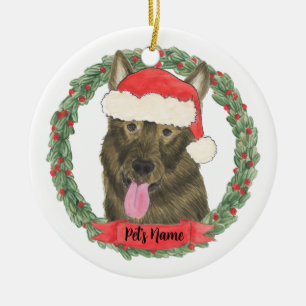 Personalisiert Sable German Shepherd Keramik Ornament