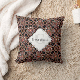 Personalisiert Safari Sunset Bohemisch Mandala Til Kissen