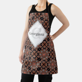Personalisiert Safari Sunset Bohemisch Mandala Til Schürze