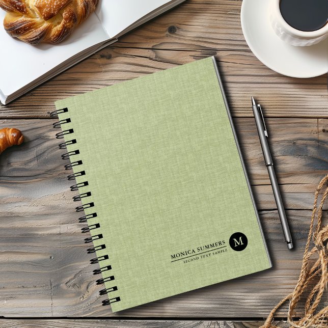 Personalisiert Sage Green Linde Planer (Von Creator hochgeladen)