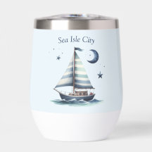 Personalisiert Sailboat Tumbler