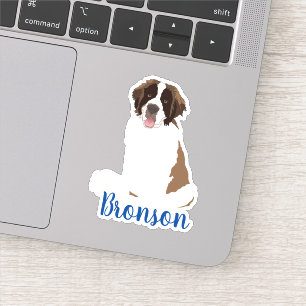 Personalisiert Saint Bernard Sticker