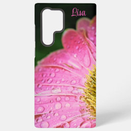 Personalisiert Samsung Case - Pink Gerbera Daisy Samsung Galaxy Hülle