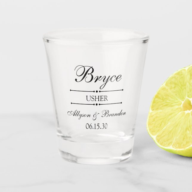 Personalisiert Schnapsglas (Vorderseite)