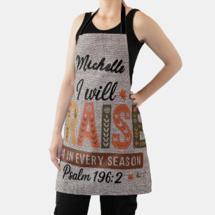 Personalisiert Schöner Fall/Erntedank Christlich Schürze