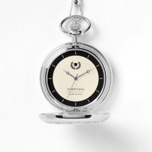 Personalisiert School and Uni-Abschluss Elegante Armbanduhr