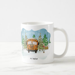 Personalisiert School Bus Fahrer's Gebet Weihnacht Kaffeetasse