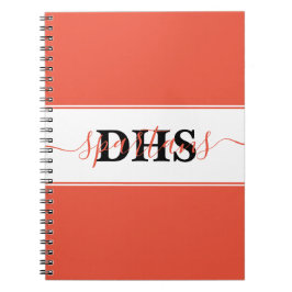 Personalisiert School Colorblock Notebook Notizblock