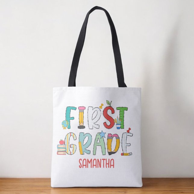 Personalisiert School der ersten Klasse Tasche (Von Creator hochgeladen)