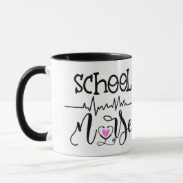 Personalisiert School Nurse-Geschenk Tasse