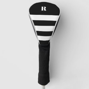 Personalisiert, schwarz und weiß gestrichen golf headcover