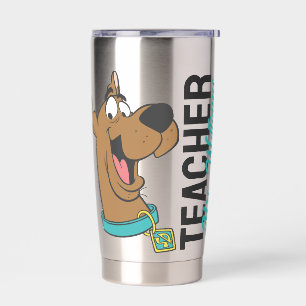 Personalisiert Scooby-Doo Happy Face Teacher Thermobecher