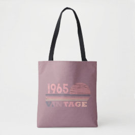 Personalisiert sechzigste Vintage 60. Geburtstagsp Tasche
