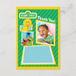 Personalisiert Sesame Street Pals Birthday Karte