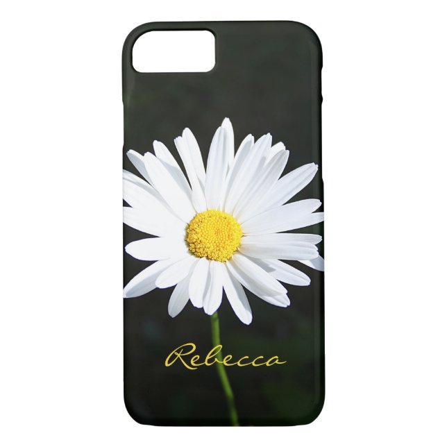Personalisiert Shasta Daisy iPhone 7 Fall Case-Mate iPhone Hülle (Rückseite)