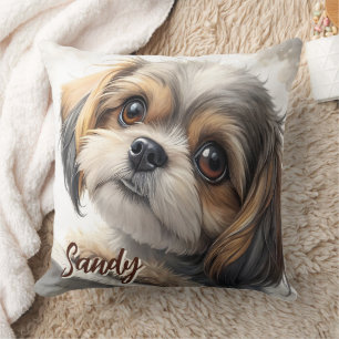 Personalisiert Shih Tzu Lover Throw Kissen