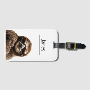 Personalisiert Sloth Gepäckanhänger