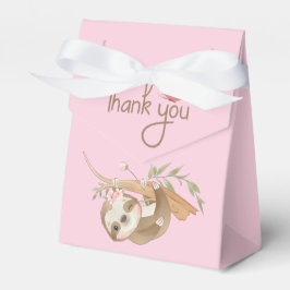 Personalisiert Sloth Girl Birthday Vielen Dank Geschenkschachtel