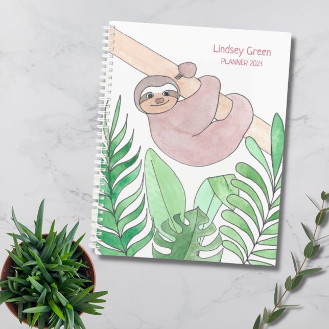 Personalisiert Sloth Planer (Von Creator hochgeladen)