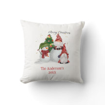 Personalisiert Snowmen Gnomes Weihnachten