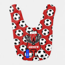 Personalisiert Soccer Monogram Letter A