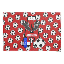 Personalisiert Soccer Monogram Letter A