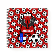 Personalisiert Soccer Monogram Letter A