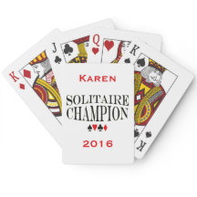 Personalisiert Solitaire Champion