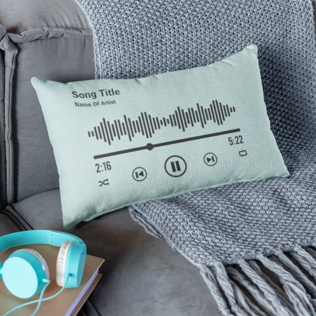 Personalisiert Song Album Music Lover Lendenkissen (Von Creator hochgeladen)