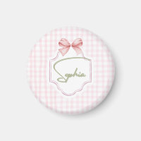 Personalisiert Sophia Baby Girl Kinderzimmer Bow&G