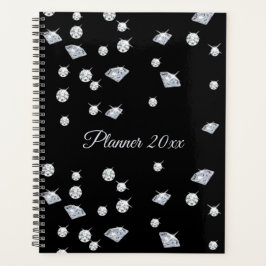 Personalisiert Sparkle Diamonds Planer