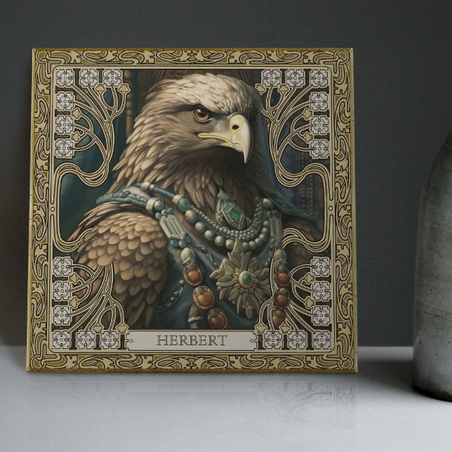 Personalisiert Spirit Eagle Tribal Altarpiece Fliese (Von Creator hochgeladen)