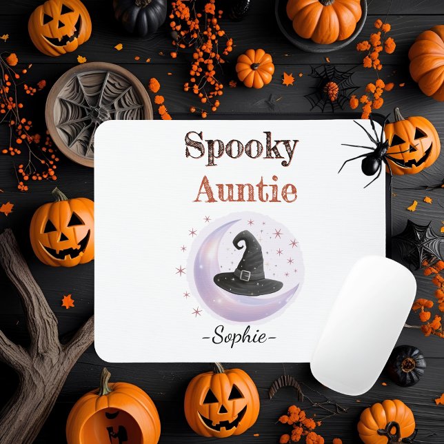 Personalisiert Spooky Auntie Mousepad (Von Creator hochgeladen)