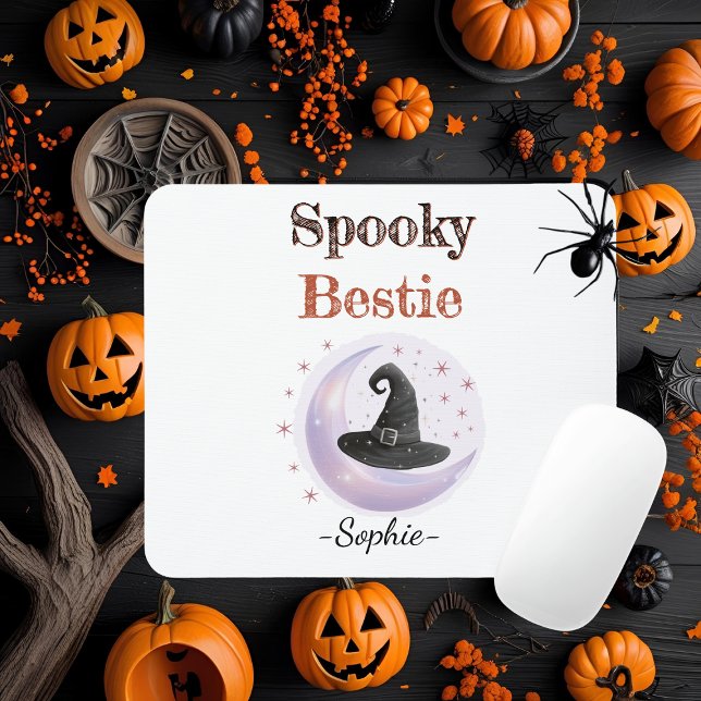 Personalisiert Spooky Bestie Mousepad (Von Creator hochgeladen)