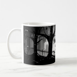 Personalisiert Spooky Gothic Kaffeetasse