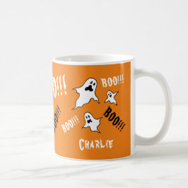 Personalisiert Spooky Halloween Ghosts Kaffeemasch Kaffeetasse