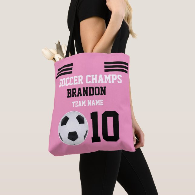 Personalisiert Sport Moderner Trainer Rosa Weiß Tasche (Von Nahem)
