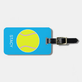 Personalisiert Sport Tennis Ball Gepäckmarke Gepäckanhänger