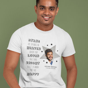 Personalisiert-Star-Foto-Gedenkstätte T-Shirt