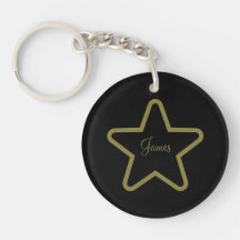 Personalisiert-Star-Schlüsselanhänger