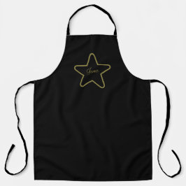 Personalisiert-Star-Schürze Schürze