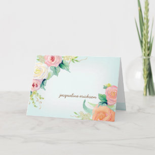 Personalisiert Stationery Einfache moderne Wasserf