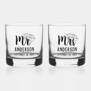 Personalisiert Stemless Whisky Glass Set Whiskyglas