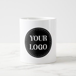 Personalisiert, stilvoll, modern und minimalistisc Jumbo-Tasse